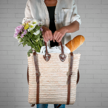Load image into Gallery viewer, Picnic/Market Basket Backpack
